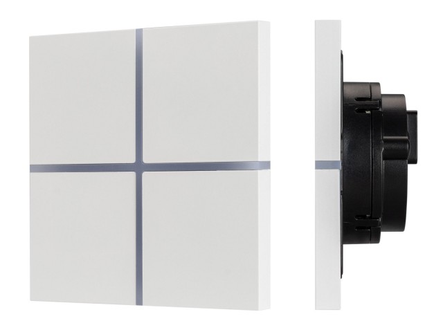 INTELLIGENT ARLIGHT Сенсорная панель KNX-304-13-IN White (BUS, Frameless) (IARL, IP20 Металл, 2 года) фото:3