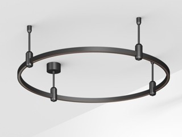 Основание ART-APRIORI-ROUND-ROD-200-R800 (BK) (Arlight, IP20 Металл, 3 года) фото:2