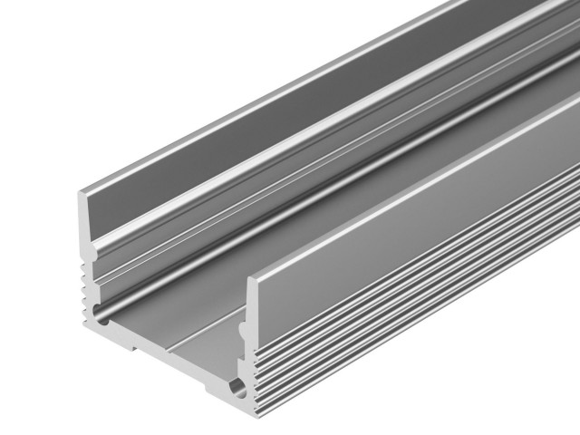 Профиль с экраном SL-SLIM20-H13-2000 ANOD+OPAL (Arlight, Алюминий) фото:10