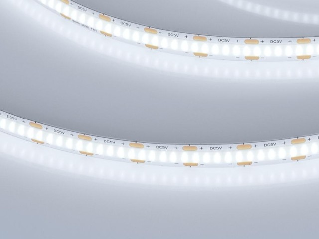 Лента COB-X360-8mm 5V White6000 (5 W/m, IP20, CSP, 5m) (Arlight, -) фото:1