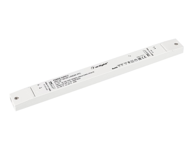 Блок питания ARV-SP-48100-LINEAR-PFC (48V, 2.1A, 100W) (Arlight, IP20 Пластик, 5 лет) фото:2
