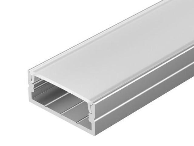 Профиль с экраном ARH-WIDE-H10-2000 ANOD+OPAL (Arlight, Алюминий) фото:9