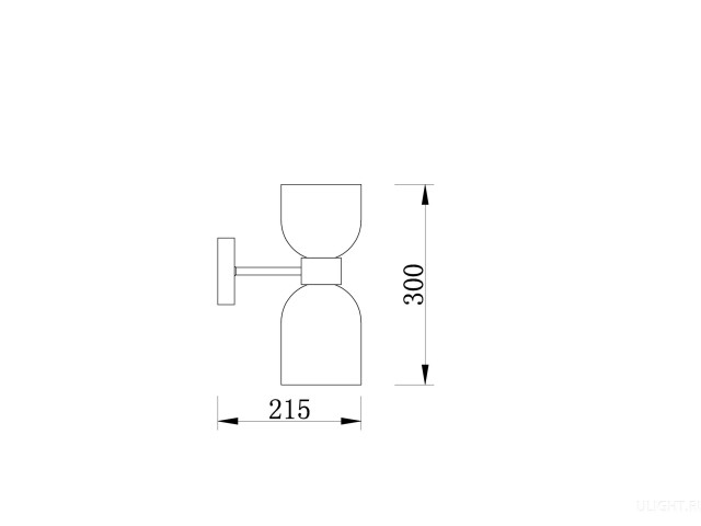 Настенный светильник (бра) Freya FR5203WL-02CH фото:1