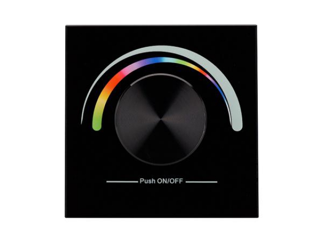 Панель Rotary SR-2836-RGB Black (3V,RGB,1зона) (Arlight, IP20 Пластик, 3 года) фото:2