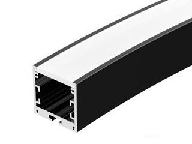 Профиль SL-ARC-3535-D1500-A90 BLACK (1180мм, дуга 1 из 4) (Arlight, Алюминий) фото:8