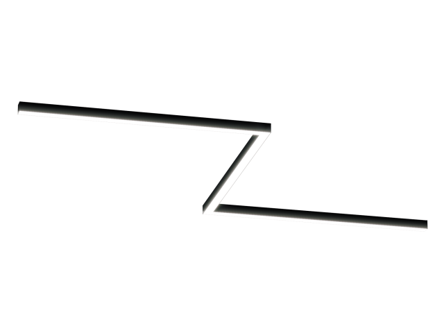 Светильник HOKASU Z S50 (RAL9005/3x1250mm-90/LT70 — 4K/78W) фото:1