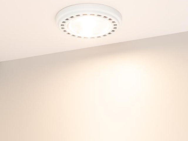 Лампа AR111-UNIT-G53-12W- Warm3000 (WH, 120 deg, 12V) (Arlight, Металл) фото:14