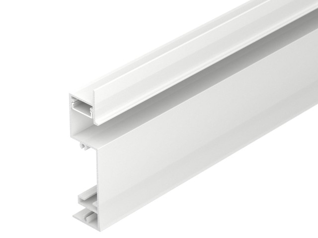 Профиль PLINTUS-H73-F-2000 WHITE (Arlight, Алюминий) фото:3