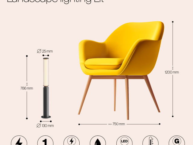 Ландшафтный светильник Outdoor O593FL-L12GF3K фото:15