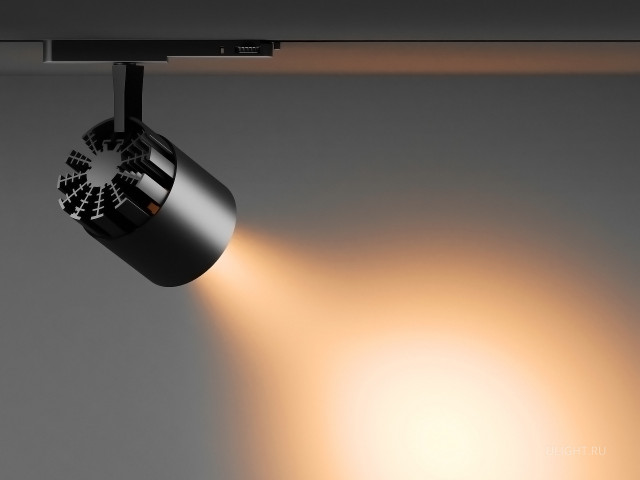 Трековый светильник HOKASU HS80 TR4 (RAL9005/60deg — 5K/10-30W/CRI90) фото:7