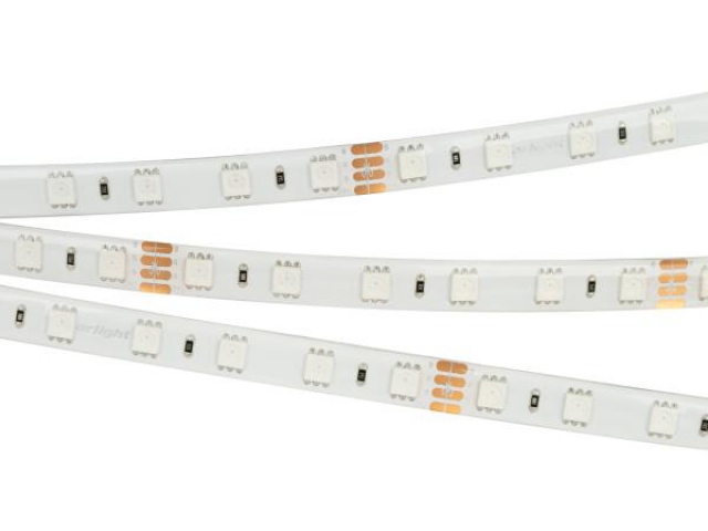 Лента герметичная RTW-SE-B60-10mm 24V RGB (14.4 W/m, IP65, 5060, 5m) (Arlight, -) фото:14