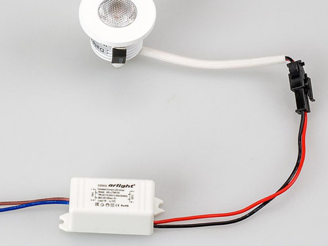 Светодиодный светильник LTM-R35WH 1W Day White 30deg (Arlight, IP40 Металл, 3 года) фото:4