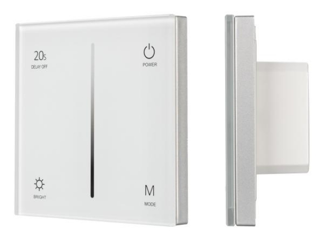 Панель SMART-P36-DIM-IN White (230V, 1.2A, TRIAC, Sens, 2.4G) (Arlight, IP20 Пластик, 5 лет) фото:7