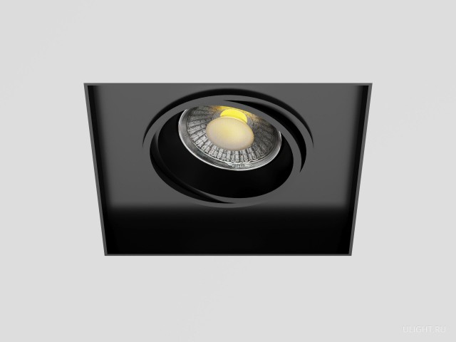 Светильник HOKASU DOTs-S Spin Edgeless noPS (1/RAL9005/24deg — 5K/10W/CRI90) фото:1