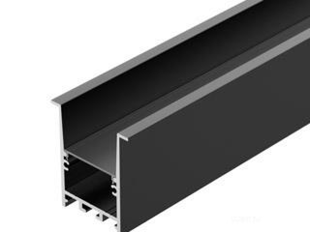 Профиль SL-COMFORT-4551-F-2000 ANOD BLACK (Arlight, Алюминий) фото:4