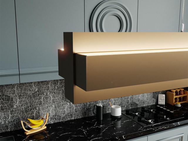 Линейный светильник HOKASU Brick (RAL9005/1250mm/LT70 — 3K/26W) фото:7