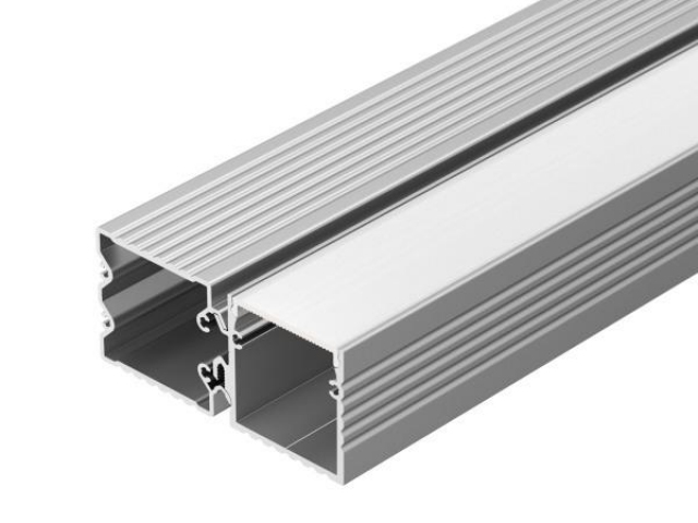 Профиль с экраном ALU-BASE-PW35S-2000 ANOD+FROST AG (Arlight, Металл) фото:4