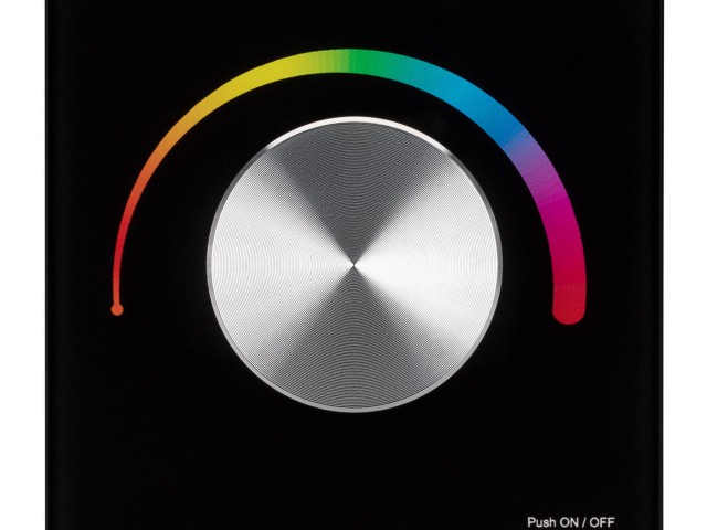 Панель SMART-P8-RGB-G-IN Black (12-24V, 3x4A, Rotary, 2.4G) (Arlight, IP20 Пластик, 5 лет) фото:6