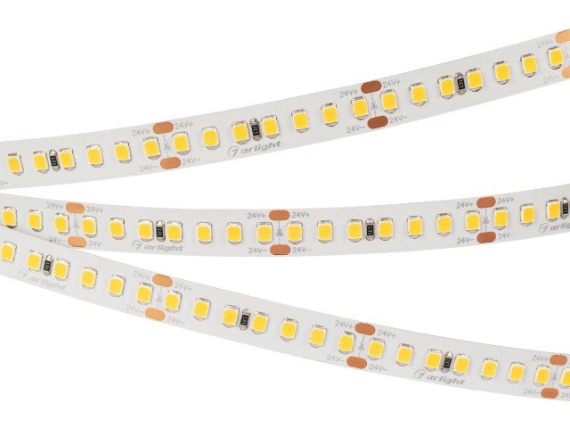 Лента RT 2-5000 24V Cool 8K 3x (2835, 840 LED, LUX) (Arlight, 17 Вт/м, IP20) фото:4