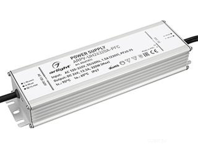 Блок питания ARPV-UH24320A-PFC (24V, 13.3A, 320W) (Arlight, IP67 Металл, 7 лет) фото:8
