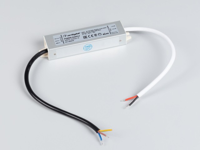 Блок питания ARPV-24020-D (24V, 0.8A, 20W) (Arlight, IP67 Металл, 3 года) фото:7