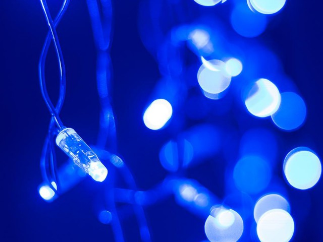 Светодиодная гирлянда ARD-EDGE-CLASSIC-2400x600-CLEAR-88LED-STD BLUE (230V, 6W) (Ardecoled, IP65) фото:5