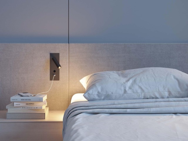 Светильник SP-BED-CHARGE-BUILT-S80x230-3W Warm3000 (BK, 20 deg, 230V, USB-A, USB-C) (Arlight, IP20 Металл, 3 года) фото:2