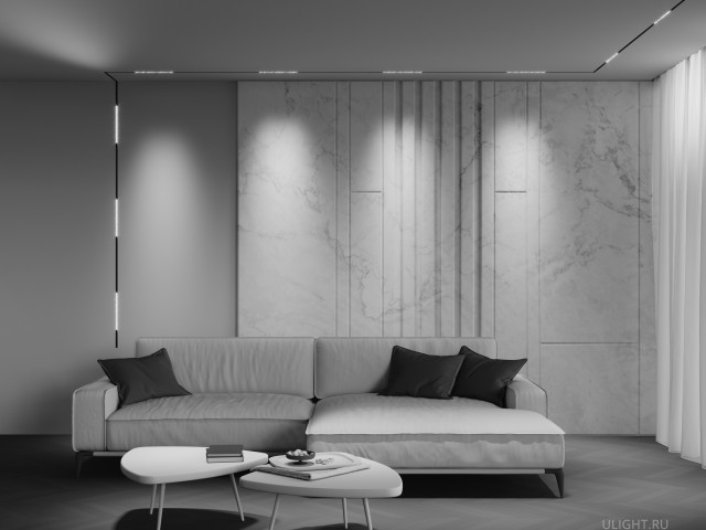 Трековый светильник Technical TR241-2-6W4K-B фото:1