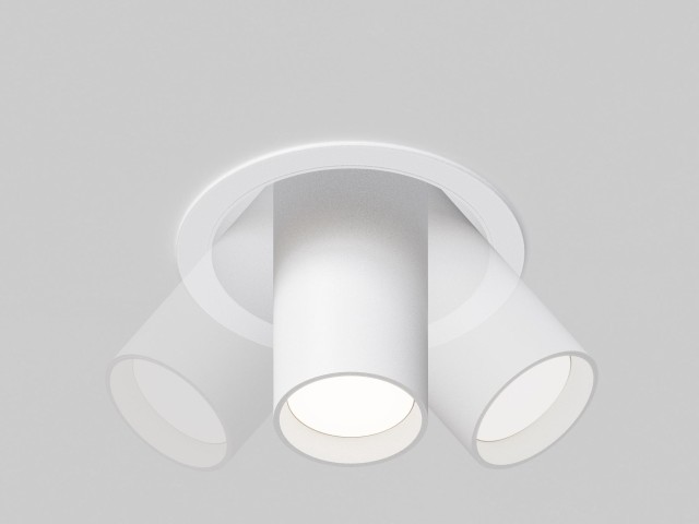 Встраиваемый светильник Technical C048CL-01-GU10-W фото:2
