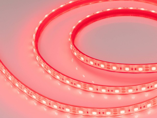 Лента герметичная RTW-PFS-B60-13mm 12V Red (14.4 W/m, IP68, 5060, 5m) (Arlight, 14.4 Вт/м, IP68) фото:11