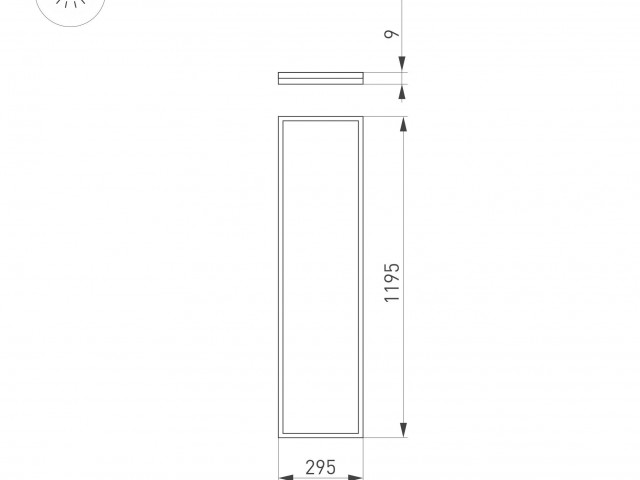 Светильник DL-INTENSO-S300x1200-40W Day4000 (WH, 120 deg, 230V) (Arlight, IP40 Металл, 3 года) фото:3