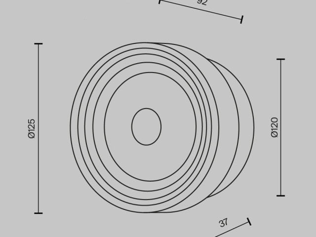Настенный светильник (бра) Maytoni MOD493WL-L6BSK2 фото:6