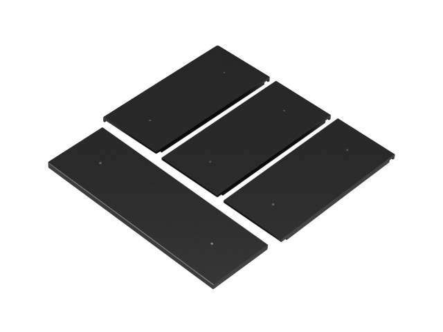 INTELLIGENT ARLIGHT Накладка панели KNX-23-4G-SUF Black (Backlight) (IARL, IP20 Металл, 2 года) фото:4