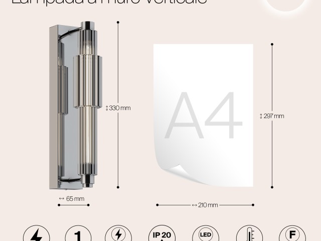 Настенный светильник (бра) Maytoni MOD308WL-L9CH3K фото:13
