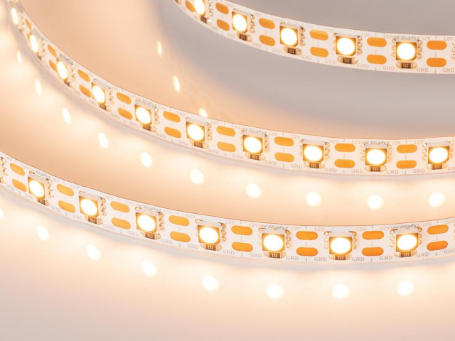 Лента RT 2-5000 12V Cx1 Warm3000 2x (5060, 360 LED, CRI98) (Arlight, 16.8 Вт/м, IP20) фото:5