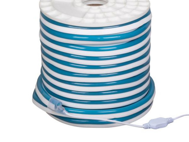 Гибкий неон ARL-CF2835-Classic-220V Blue (26x15mm) (Arlight, 8 Вт/м, IP65) фото:6