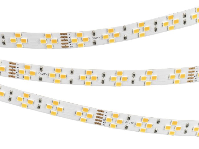 Лента RT-A240-10mm 24V Warm-MIX (20 W/m, IP20, 2835, 5m) (Arlight, Изменяемая ЦТ) фото:1