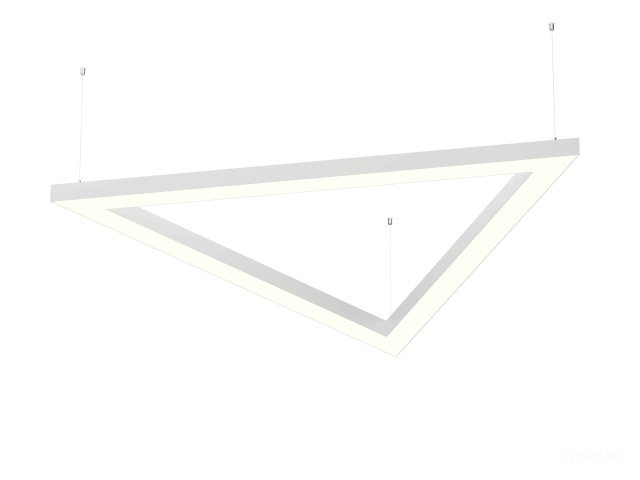 Светильник Треугольник S50 (RAL9003/3x811/LT70 — 4K/52W) фото:1