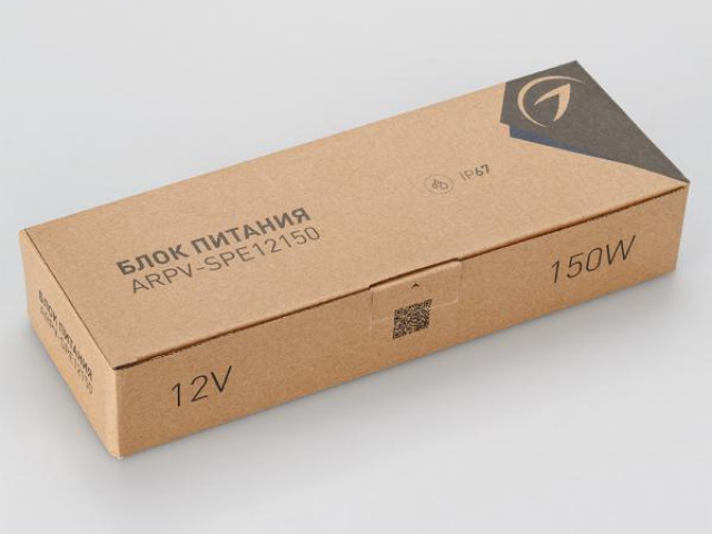 Блок питания ARPV-LG12150-PFC-S2 (12V, 12.5A, 150W) (Arlight, IP67 Металл, 5 лет) фото:3
