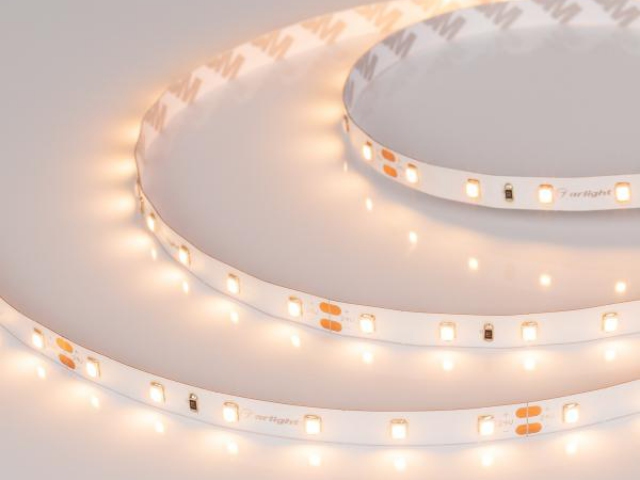 Лента RT 2-5000 24V SUN Warm3000 (2835, 60 LED/m, LUX) (Arlight, 7.2 Вт/м, IP20) фото:4