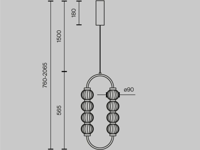 Подвесной светильник Maytoni MOD555PL-L11G3K фото:5