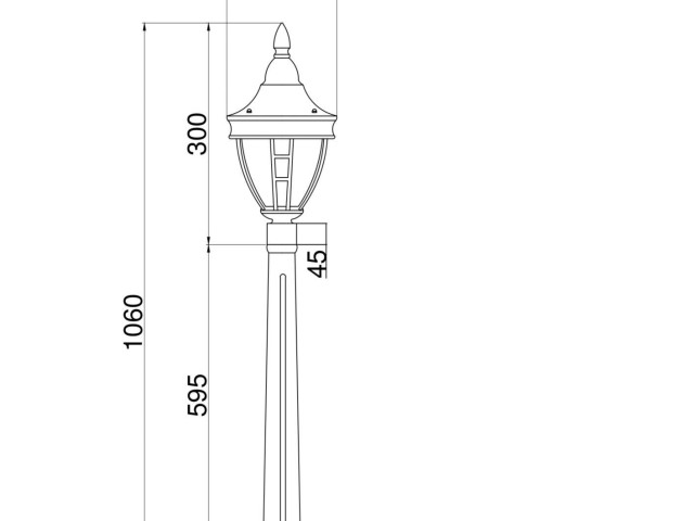 Ландшафтный светильник Outdoor O026FL-01B фото:3