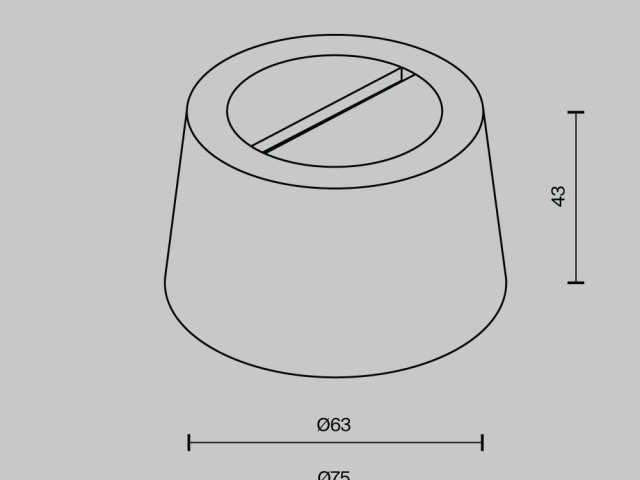 Комплектующие для текстильной подвесной системы Technical TRA130RSC-1B фото:1