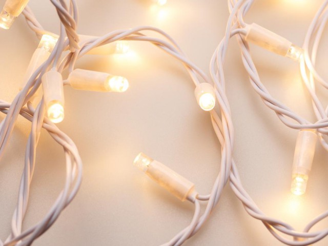 Светодиодная гирлянда ARD-STRING-CLASSIC-10000-WHITE-100LED-STD WARM (230V, 7W) (Ardecoled, IP65) фото:5