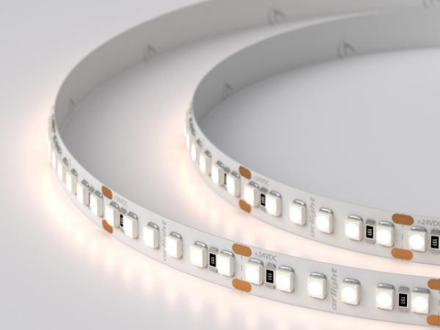 Лента RT6-3528-180 24V Warm2700 3x (900 LED) (Arlight, 14.4 Вт/м, IP20) фото:11
