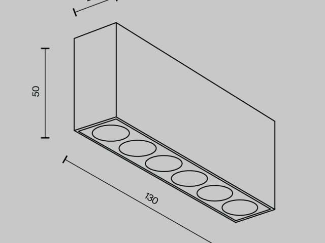 Потолочный светильник Technical C066CL-12W3-6K-W фото:1