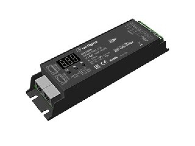 Декодер SMART-DMX-SUF (12-36V, 4x8A, RJ45) (Arlight, IP20 Металл, 5 лет) фото:1
