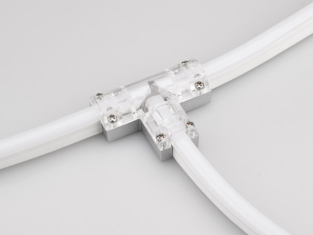 Соединитель тройной ARL-CLEAR-Mini-2x90 (16x8mm) (Arlight, Металл) фото:3