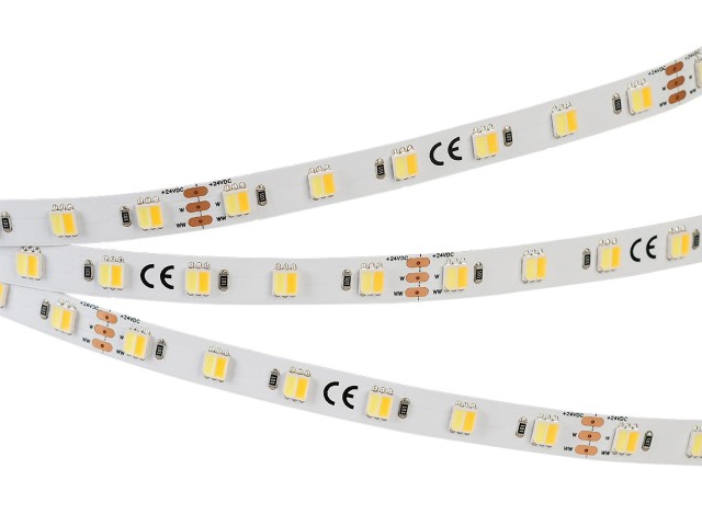 Лента RT-B60-10mm 24V White-MIX 2Ch (14.4 W/m, IP20, 5060, 5m) (Arlight, Изменяемая ЦТ) фото:6