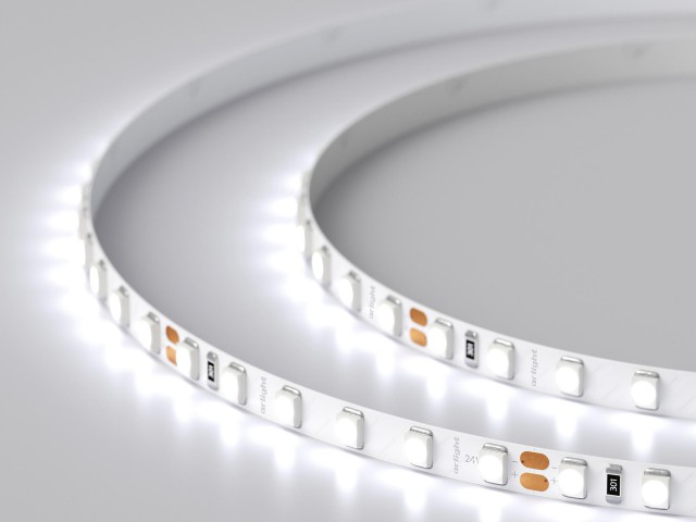 Лента RT 2-5000 24V Cool 8K 5mm 2x (3528, 600 LED, LUX) (Arlight, 9.6 Вт/м, IP20) фото:10
